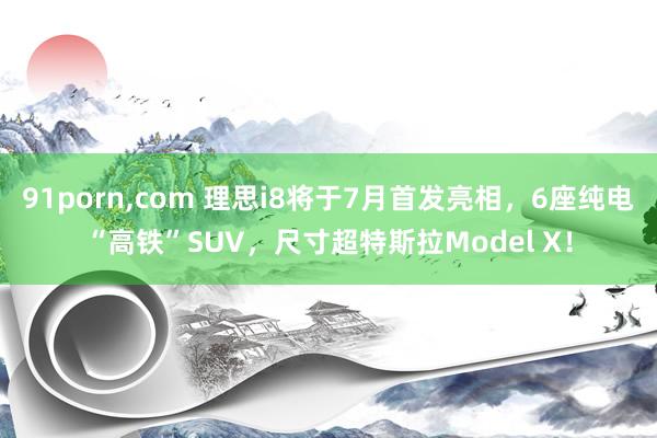 91porn，com 理思i8将于7月首发亮相，6座纯电“高铁”SUV，尺寸超特斯拉Model X！